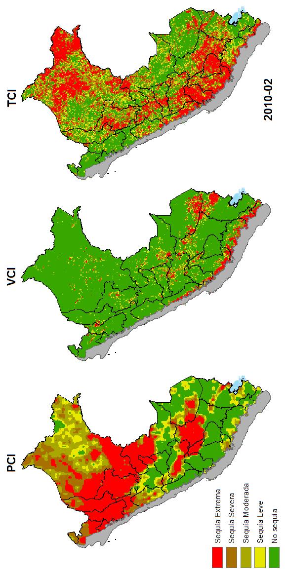 Anexo 3: Mapas de sequía de sensoramiento remoto a nivel nacional VALIDACIÓN DE