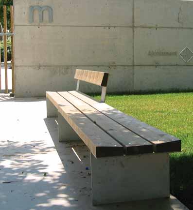 For this reason, Santa & Cole s Urban Division especially takes into account the following values when producing urban furniture: functionality and durability based on simplicity, ergonomics,