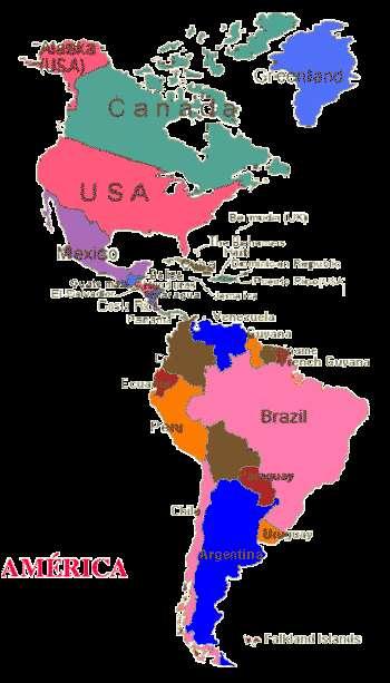 18 países: 6 Mesoamérica y R.