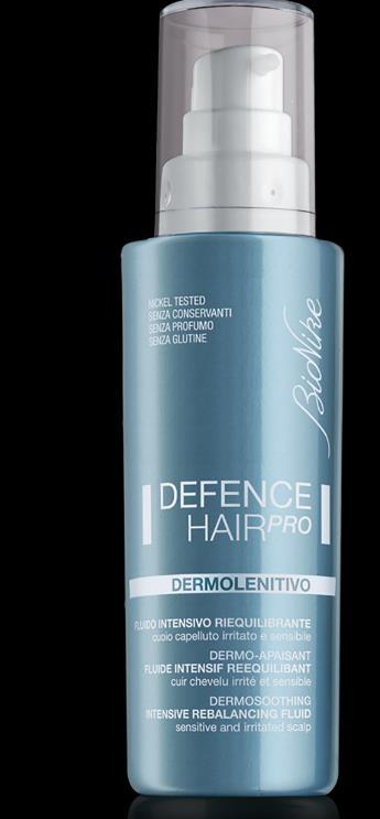es/ Champú Defence Hair Pro Ultradelicado Dermocalmante (200 ml-400 ml) Limpia sin agredir el cuero cabelludo y la estructura del cabello.