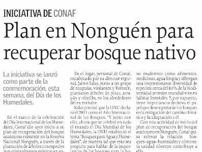 Imágenes 28a - 28b Región de Bío Bío Prensa escrita regional: Diario el Sur, Diario de Concepción http://www.diarioelsur.net/?