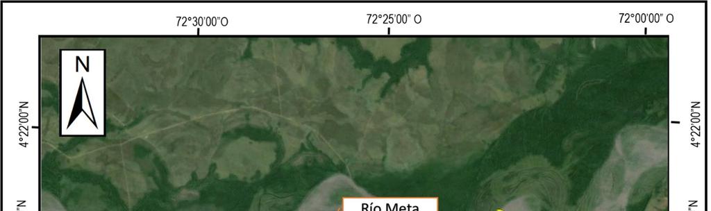 río Upía y el río Meta. Figura 3-3.