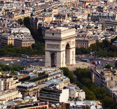 Se construyó entre 1806 y 1836 para honrar a quienes lucharon por Francia y está considerado el elemento principal del eje histórico parisino (l Axe