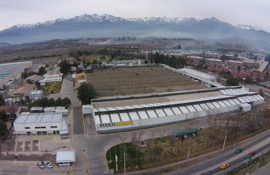 LOS ANDES PLANT SINCE 1969 RENAULT CORMECANICA: Founded: 1969 Total Surface: 96.000 m 2 Total Built Surface: 24.