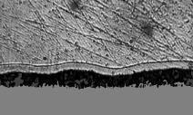 5 %, y verificando con el microscopio óptico si se producía deposición de cobre, signo que el CuSO4 reaccionó con el hierro. (a) (b) Figura 2: 800 x (a) Ensayo A2 (b) Ensayo A5 3.