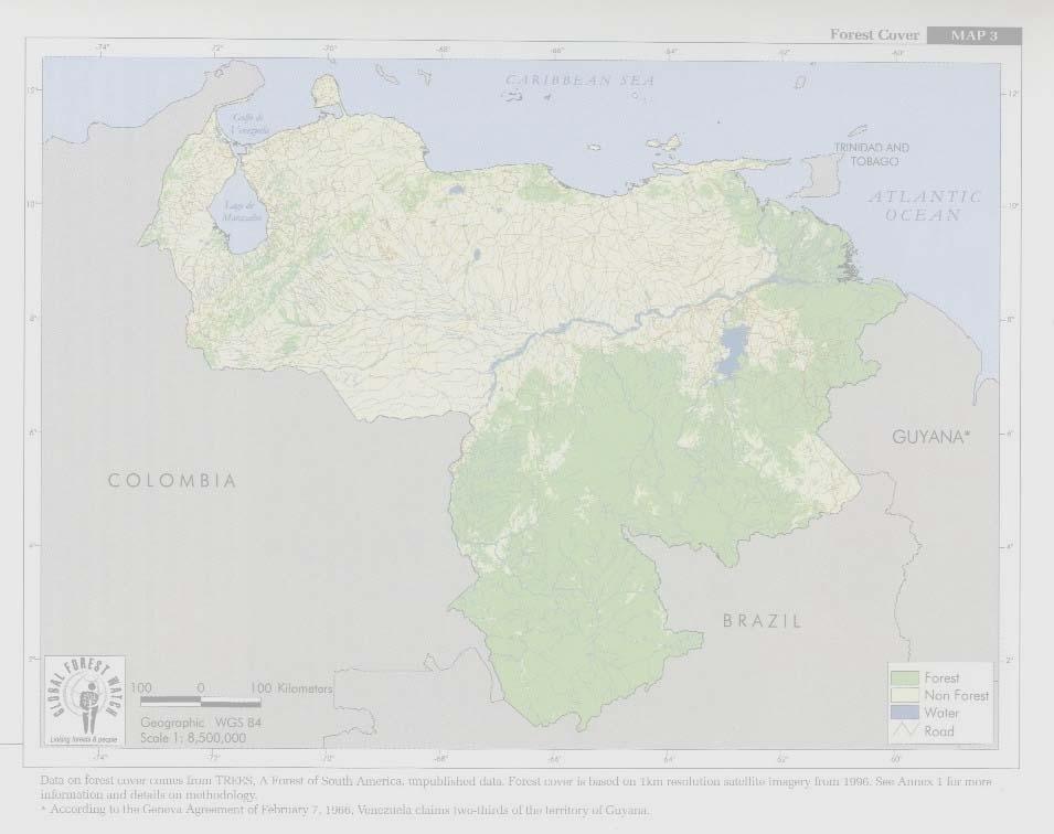 Venezuela en cifras Superficie: 916,445 km2 Población: 24 millones de habitantes (85% en áreas urbanas al norte del rìo Orinoco. 28 grupos indígenas) Superficie de Bosque: 49.