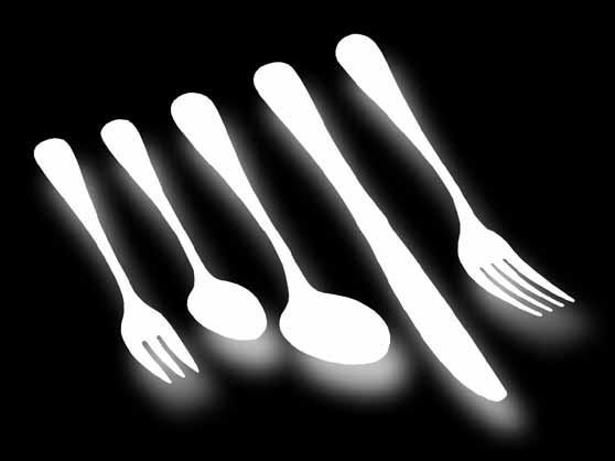 Cucharitas  Tenedores. 10-4
