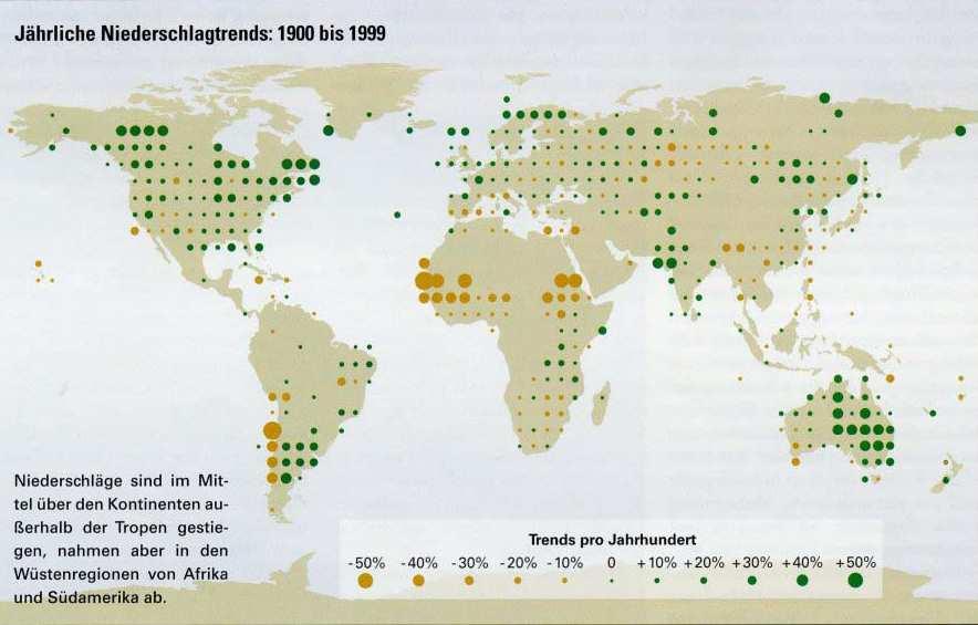 Distribución de las precipitaciones(1900-1999) Fuente: H.