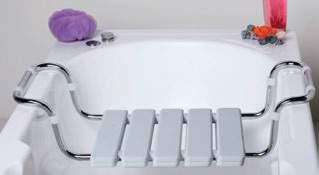 platform, made of aluminium 40133 Asiento de baño Bathroom seat