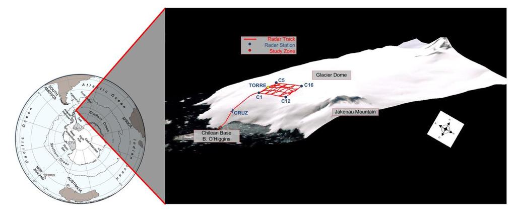 Resultados mediciones en Antártica GDEM