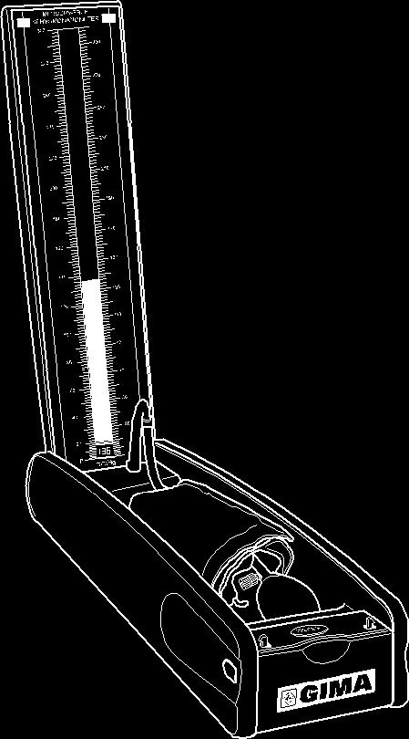 Sfigmomanometro digitale senza mercurio Digital sphygmomanometer without mercury Tensiomètre numérique sans mercure Quecksilberfreies Digital-Blutdruckmessgerät Esfigmomanómetro digital sin mercurio