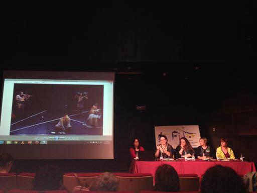Encuentro Mulleres Creando. FITO, Festival de Teatro Ourense, octubre 2015.