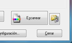 Nota: Si ha comenzado el escaneo en un programa compatible con TWAIN, las imágenes escaneadas se abrirán en la ventana del programa. Haga clic en Cerrar para salir de Epson Scan. 2.