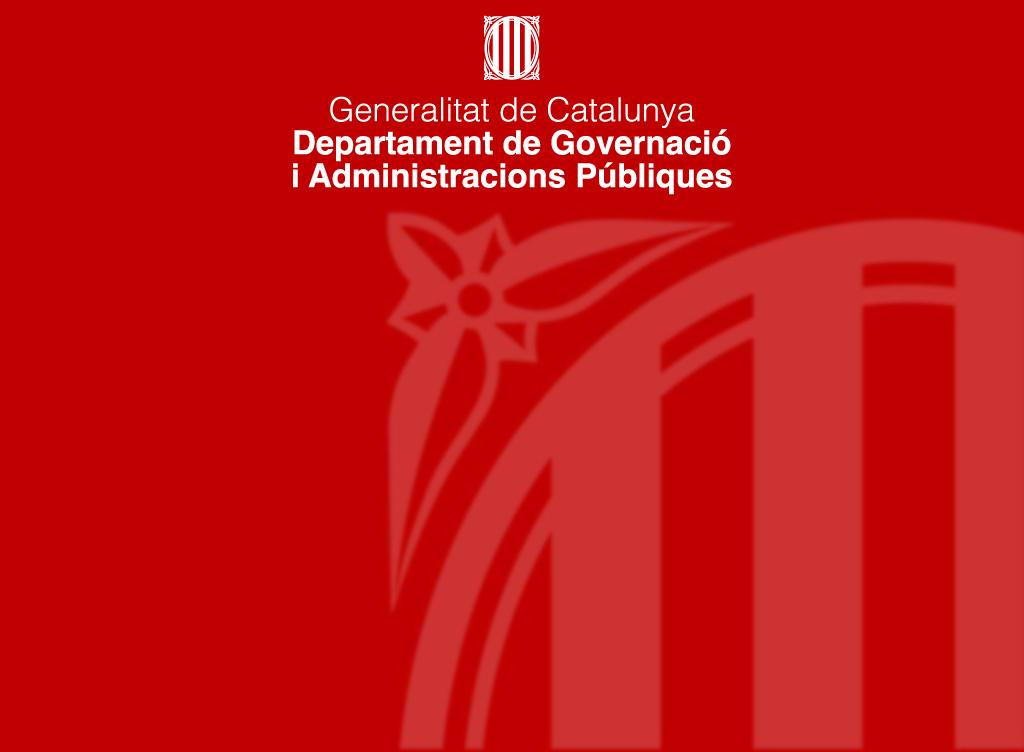 Projecte d anàlisi i millora de processos Direcció General de Modernització de l Administració Secretaria de
