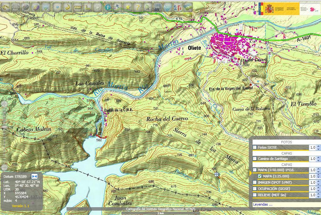 TORMENTAS EN TERUEL 03/08/2013 Mapa