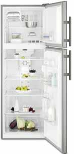 2 puertas FreshFrostFree TM EjF 3350 AOX Sistema FreshFrostFree TM : olvídate de descongelar tu frigorífico Con la clase A+ cuidas del medio ambiente y ahorras un 25% comparado a la clase A.