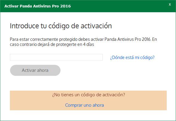 1. Instal lació Antivirus Panda Pro 2016 La instal lació es realitza en ordinadors sense cap antivirus instal lat.