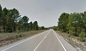 Longitud: 168 km 175 Una Recta de 6 kilómetros, nos lleva hasta Landete por la N-330, ancha, y bien asfaltada, características típicas de una carretera nacional como esta.