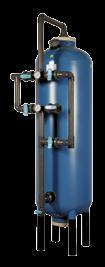 FILTROS DE LECHO CLEAN MULTI-M Filtros de lecho alto multicapa, de accionamiento manual para la eliminación de sólidos en suspensión y reducción de la turbidez en el agua.