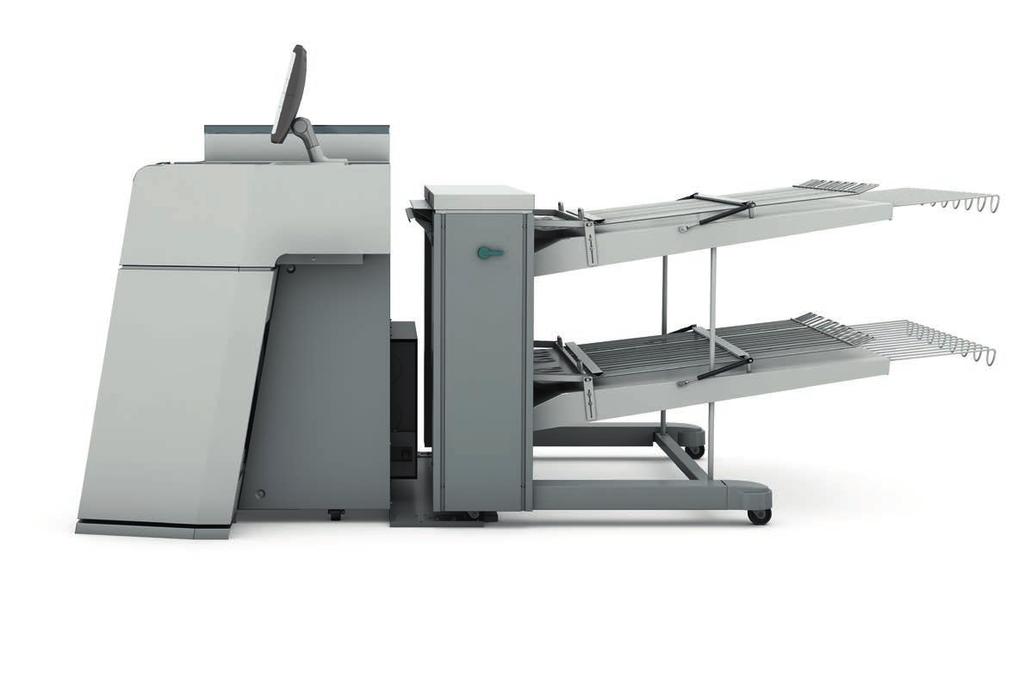 Gran capacidad de entrada y salida La impresora admite soportes de entre 297 y 1.067 mm de ancho.