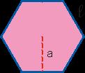 l (El perímetro es igual a la suma de las longitudes de sus lados, todos iguales, y si suponemos que tiene n lados tenemos que P = n. l ) A = (P.