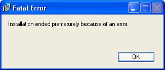 0 en Windows XP Durante la instalación de la aplicación en Windows XP, se comprueba si el FX 4.0 está instalado en el equipo.