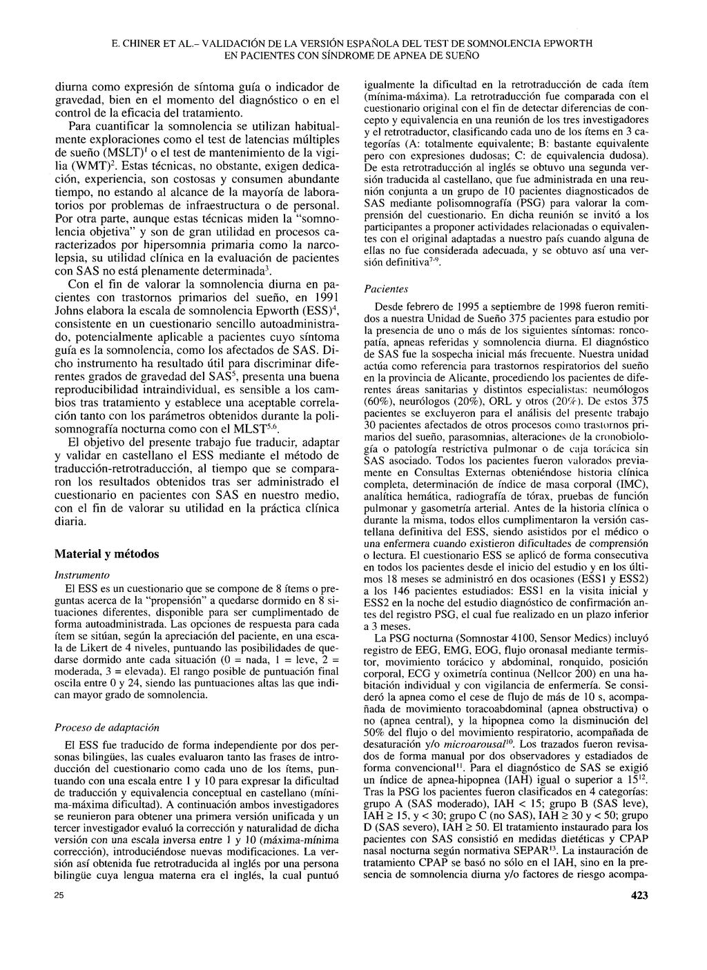 Document downloaded from http://www.elsevier.es, day 27/09/207. This copy is for personal use. ny transmission of this document by any media or format is strictly prohibited. E.
