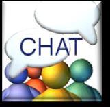 Chat Herramienta de comunicación síncrona que permite la comunicación en tiempo real de varios usuarios, ya sean profesores o alumnos, pudiendo cualquiera de