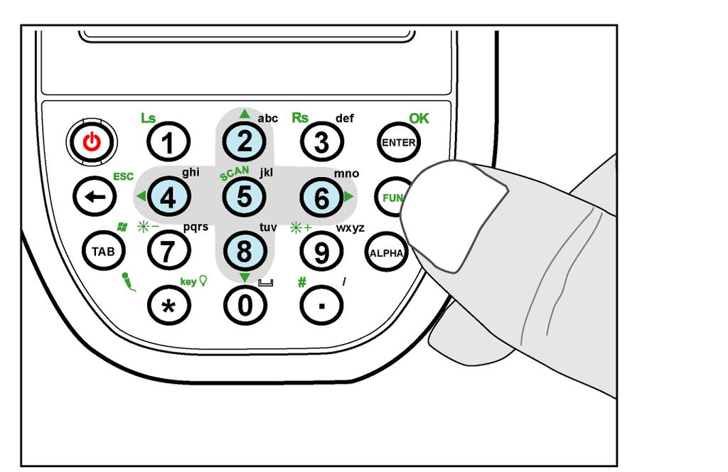 Botones del teclado y de función Cuando se pulsa el botón Función, aparece un icono en el sistema operativo: Icono de función activada Enciende y apaga el PA600.