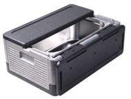 DL988 Medidas (mm): 30(P) x 600 x 400. Cajas Thermobox Salto Pueden utilizarse indistintamente como cajas o tapas. Asas ergonómicas para mayor seguridad y comodidad.