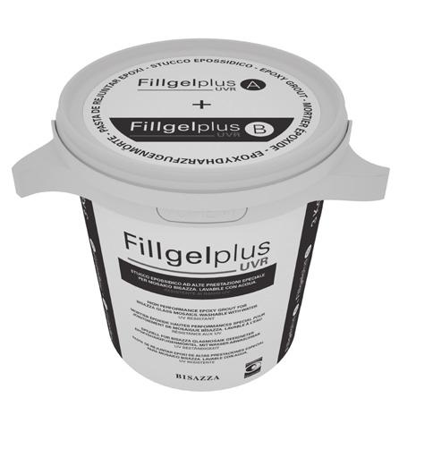 Fillgelplus UVR STUCCO EPOSSIDICO - EPOXY GROUT 30 C 86 F 15 C 59 F Tempo di lavorazione