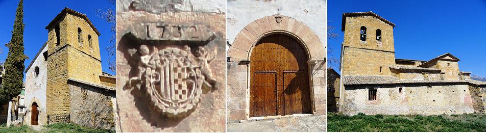 El barrio de San Martín se extiende dentro y fuera de las murallas; la calle del mismo nombre era la vía principal de acceso al pueblo o salida si se iba a Lérida y Balaguer por el camino romano,