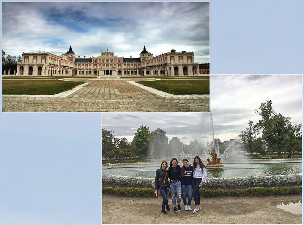Visita Cultural a Aranjuez Precio: 50 El precio incluye: Traslado en Bus, visita al Palacio Real, acceso a los Jardines y Comida