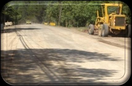 Reconstrucción y Pavimentación Carretera de la Mancomunidad Sur del Departamento de Lempira: Comprende una distancia de 107 km de carretera dividido en cuatro tramos.