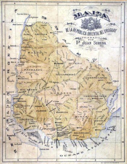 REORGANIZACIÓN TERRITORIAL de 1837 en adelante : Por la ley promulgada el 16 de junio de 1837 tomando terrenos de departamentos limítrofes, se creaban 3 nuevos departamentos con los nombres de Minas,