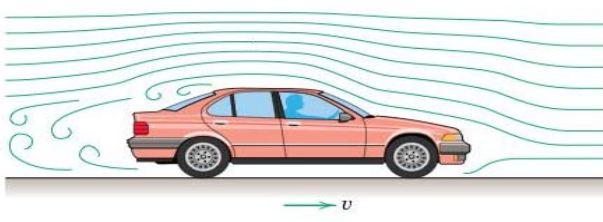 Problema 2/41 La resistencia aerodinámica al movimiento de un automóvil es casi proporcional al cuadrado de su velocidad.