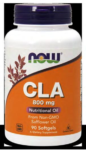 CLA - 800 mg. Ácido linoleíco conjugado El CLA, Ayuda a reducir la grasa corporal. Tonifica la masa muscular, remodela la figura.
