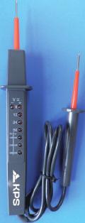 KPS-DT20 602350004 KPS-DT10 Detector de tensión --Se utiliza para detectar la tensión en tiendas, iluminación, interruptores, cables y encontrar roturas en cables --Sensibilidad al