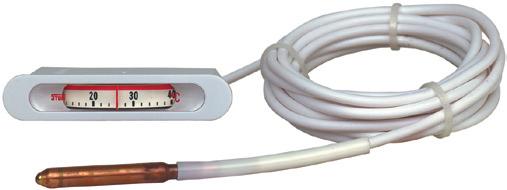 Detector de calor Los distintos detectores de calor son compatibles con todos los termómetros de tensión.