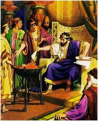 Joacaz y Joacim, vasallos de Egipto y Babilonia 2 Reyes 23.31-33; 24.1-2 24:1 4 Egipto fue derrotado por Babilonia en la batalla de Carquemis en 605 a.c., y Judá quedó bajo el control de los babilonios.