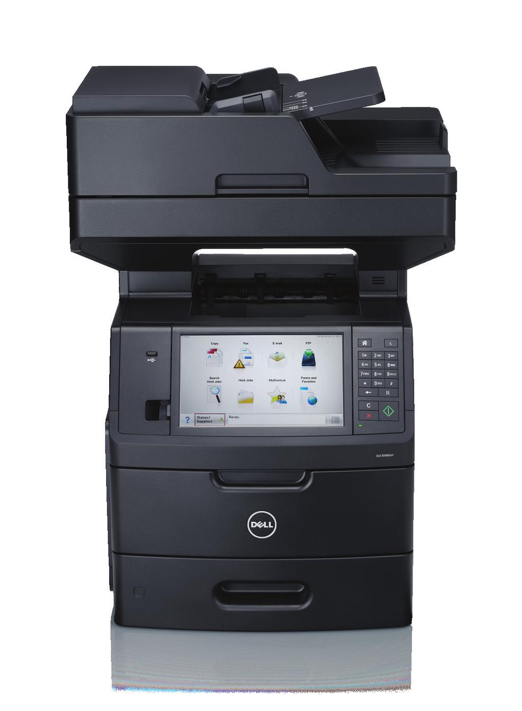 Dell B5465dnf Impresora láser en blanco y negro multifunción Consumibles Capacidad del cartucho de tóner incluida 1 25 000 páginas Cartucho de tóner de capacidad estándar 1 6000 páginas Cartucho de