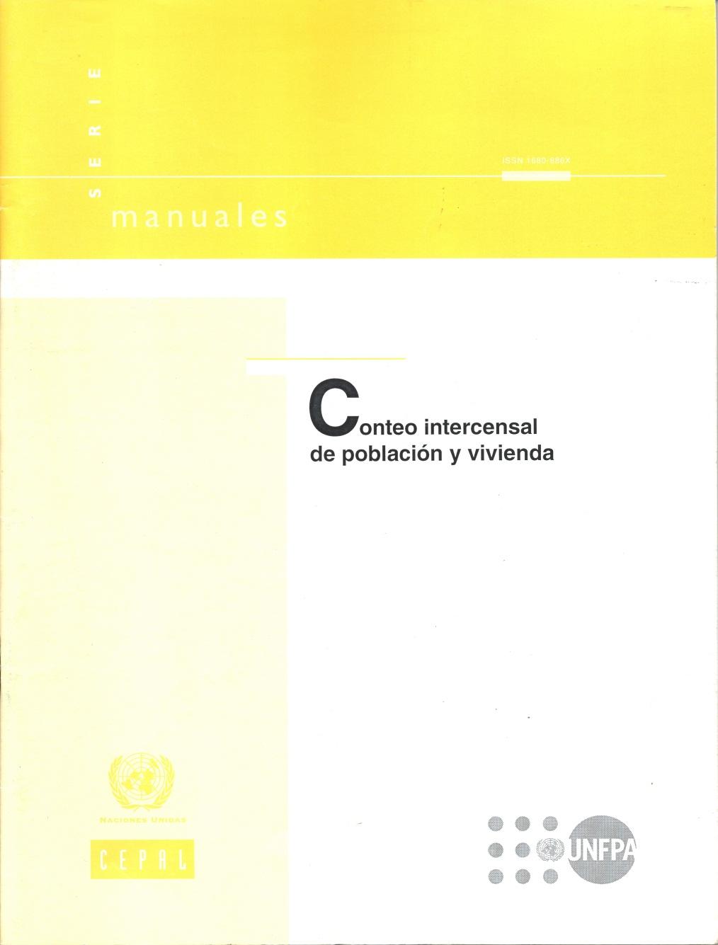 Rodríguez Gauna, María Cecilia Conteo intercensal de población y vivienda. -- Santiago de Chile : CEPAL, 2011. 51 p. ISBN: 978-92-1-323488-4.