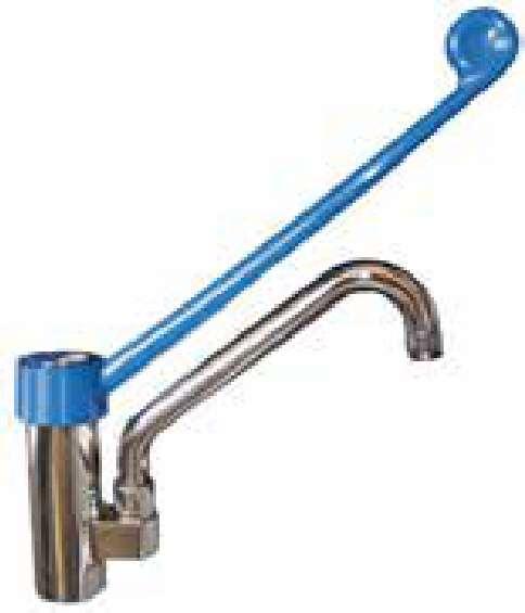 inlet one handle tap elbow funtioning Robinet monocommande à coude pour deux eaux modèle monoblock 250 190 380 1/2"
