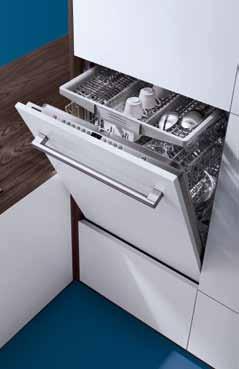 Lavavajillas con puerta deslizante. Los muebles de cocina evolucionan y los lavavajillas Siemens se adaptan a estos cambios.