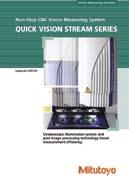 Quick Vision STREAM PLUS SERIE 363 Sistema CNC de Medición por Vision QV-STREAM PLUS 606 Medición por Visión sin Detenerse Mejoramiento Drástico en Rendimiento Los sistemas convencionales de medición
