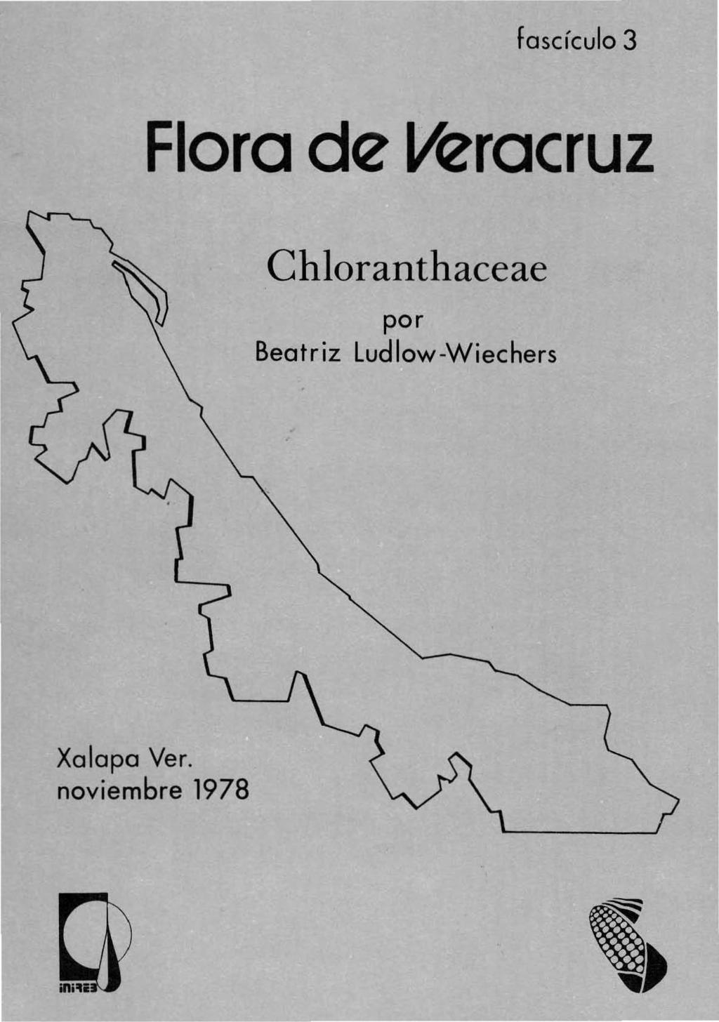 fascículo 3 Flora de Veracruz Chloranthaceae por