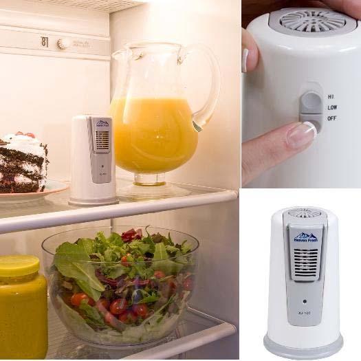 Ionizador de aire para refrigeradores Modelo: IONCARE Elimina bacterias y esteriliza con la acción de oxigeno activo, eliminando el 95% de bacterias. (Incluyendo la bacteria de E. Coolí.
