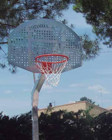 Fabricamos deporte!! Canastas ANTIVANDÁLICAS - ANTIVANDAL Basketball Goals Ref. EB018 Canasta Basket Antivandálica vuelo 1,65 mts, para empotrar, (Galvanizada)!"#$%&"'&()*&+,-#.
