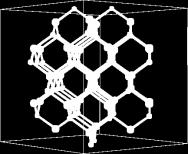 El silicio, el germanio y el arseniuro de galio forman redes similares ver Figuras 1a y 1b.