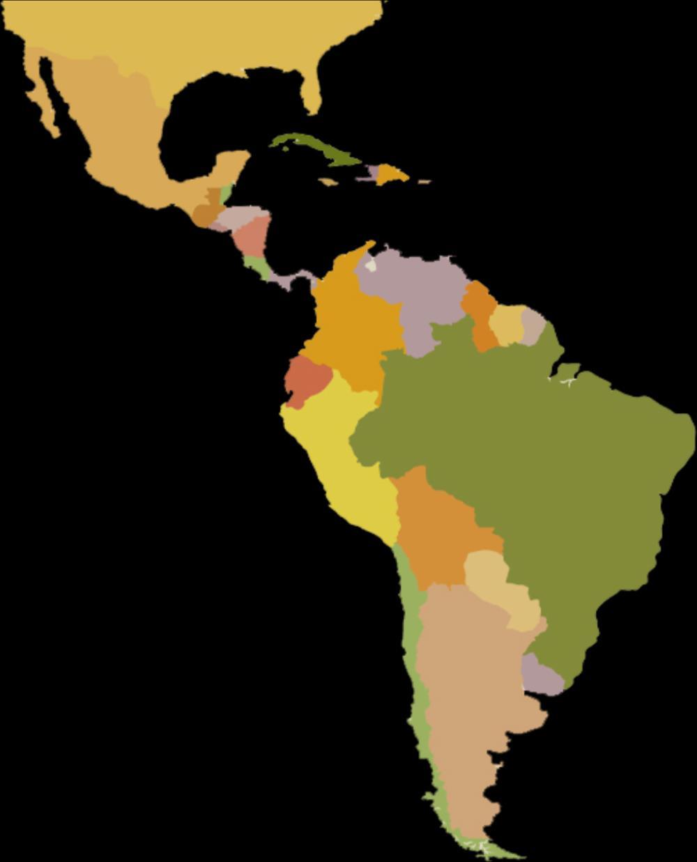 Población de Latinoamérica / Crecimiento proyectado 2010-2030
